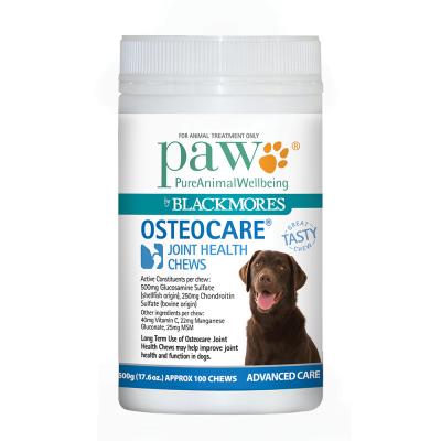 PAW By Blackmores OsteoCare Joint Protect (For Dogs approx 100 Chews) 500g